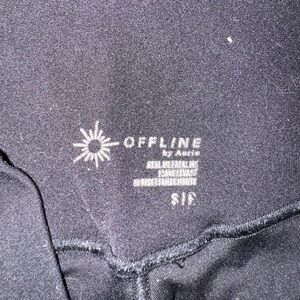 Aerie Offline Crossover Flare Yoga Pants